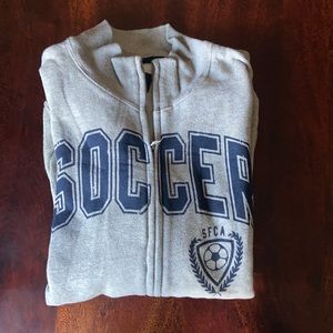 Gap boys zip up sweatshirt.